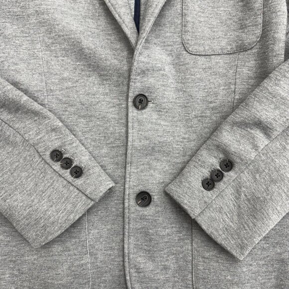 Goodfellow & Co Men's Kenwood Blazer, Knit Comfort, Heather Grey, Size S, NEW - Picture 6 of 11
